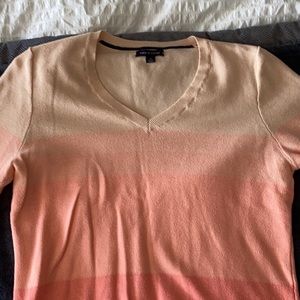 Tommy Hilfiger orange sherbet sweater